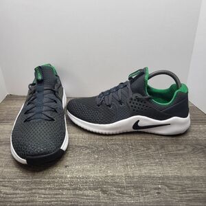 Nike Free TR 8 Oregon Ducks Training Shoes Gray Green AR0421-001 Men's 8.5